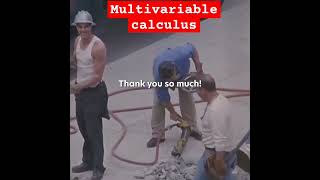 In multivariable calculus,  choose the approach that aligns with the complexities at hand. #movie