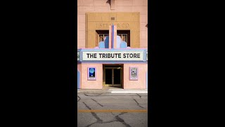 Classic movie details have been added to the Tribute Store facade. 🍿