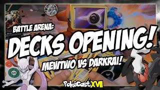 Battle Arena Decks: Mewtwo vs Darkrai Opening!