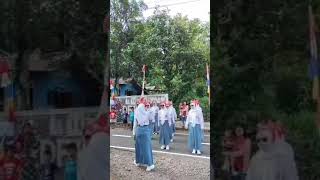 lomba gerak jalan menyambut HUT RI ke 79