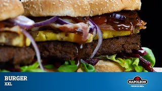 Napoleon Rezept - Burger XXL (Deutsch)