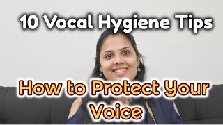 10 Vocal Hygiene Tips.  How to protect your voice #Malayalam #SpeechToReach