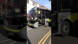 583 Blackpool transport E200Mmc Leaving Blackpool for Cleverleys