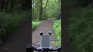 KuKirin V1 PRO Electric Bike / Ebike Off Road Woodland Ride / eBMX