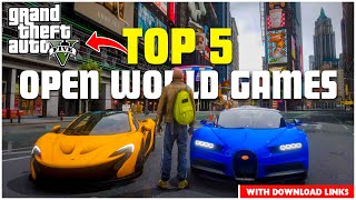 TOP 5 Open World GAMES for Android | Best Android Games 2023 | Best Open World Games 2023