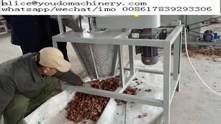 Walnut shelling machine