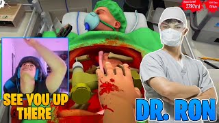 Dr. Ronaldo *HILARIOUSLY* Attempts To Perform a HEART TRANSPLANT! (Surgeon Simulator)