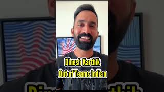 Dinesh Karthik Emotional after not selected in team India for New Zealand T20 serie #shorts#cricket