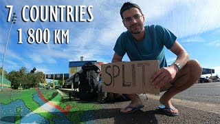 Backpacking more than 1800km in Europe Almost for FREE