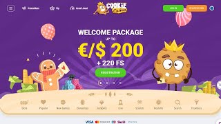 Cookie Casino - 120 Free Spins Welcome Bonus | Lucky Real Money Online Casino