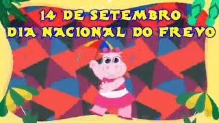 14 de setembro - Dia Nacional do Frevo - Background Animado