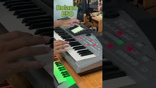 Disco with Roland E50