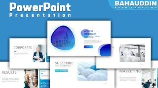 Effective, Modern & High-Quality Business Slide Presentation Design in PowerPoint | Bahauddin