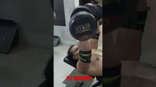 30 KG INCLINE DUMBELL PRESS WORKOUT 💪💪🔥🔥#motivation#attitude PLZ SUBSCRIBE 🙏