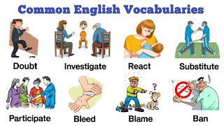 Usefull English Vocabularies |⭐ Usefull Vocabularies In English With Pictures And Examples