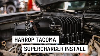 Harrop Tacoma Supercharger Install