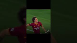 A very powerful performance when Nicolo Zaniolo was still in the As Roma uniform #zaniolo #fyp