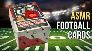 ASMR Football Cards: 2015 Donruss / whispering