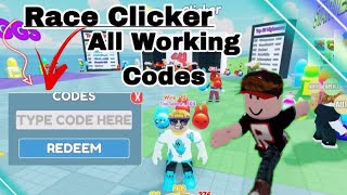 All Working Codes In Race Clicker (Roblox)