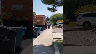 City of phoenix peterbilt scorpion collecting recycle