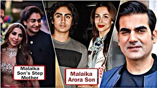 Malaika Arora Son Arhaan Khan With Step Mother Father's Second Wife Sshura Khan-bollywood