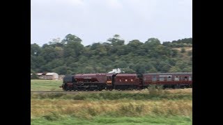 The West Somerset Express..6233 Duchess of Sutherland.. 17/08/19