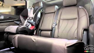 2013 Infiniti JX at the Montreal Auto Show