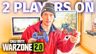 How to PLAY 2 PLAYERS at once on Warzone 2 | WARZONE 2 GUIDE 2023