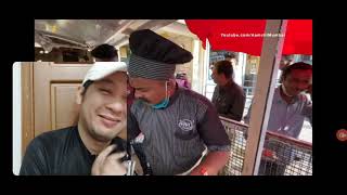 INDIA FOOD STREET SNACK PARIPURI REACTION