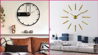 Beautiful wall clock design wall decoration ideas decor ideas #homedecor