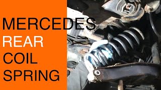 Rear Coil Spring Replacement Mercedes C Class