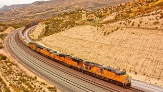 Union Pacific Trains at the Cajon Summit