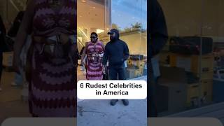 6 Rudest Celebrities In America #celebrity #actor #hollywood #america #celebnews #shorts #celebstyle