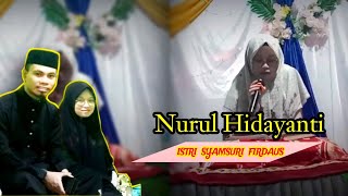 NURUL HIDAYANTI ISTRI SYAMSURI FIRDAUS