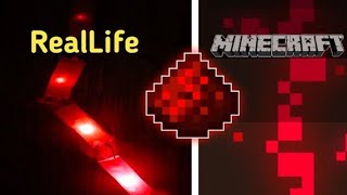 Making Working Redstone Dust from Minecraft