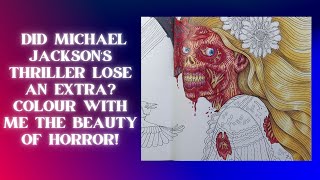 Did Michael Jackson's Thriller Lose An Extra? | The Beauty of Horror Color Along Pt 1 | Alan Robert