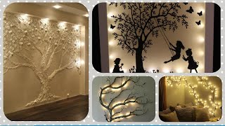 Fairy Lights Decoration Ideas | Home Interior Decoration With Fairy Lights | Small Lights Decoration