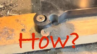 How to drill a hole next to another hole or on an edge. Watch me do it!! #machinery