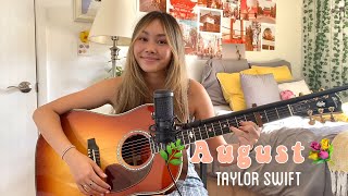 August- Taylor Swift guitar cover