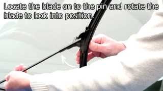 How to fit Adaptor B to Trupart Aero Wiper Blade