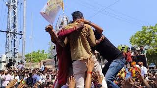 Krishna Janmashtami dahi handi program sanchore | Dahi handi | matki fod program sanchore