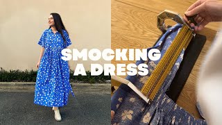 Smocking Sewing Technique | Ade Shirt Dress Sewing Pattern Hack