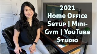 Home Office Setup | Mini Gym Tour | YouTube Studio | Journey To A Mininimalist Lifestyle