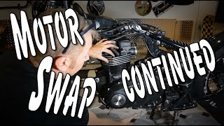 Triumph Bobber high power engine swap (part 2)