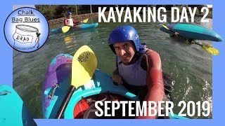 Dude goes kayaking, ends up rolling around in the water! (Sept 2019)