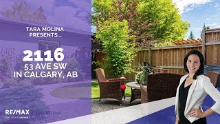 Backyard Tour @ 2116 53 Ave SW in Calgary AB MLS A1029622 - Presented by Tara Molina