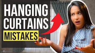 HANGING CURTAINS TOP 7 MISTAKES  and How To Fix Them Now! Interior Design, Home Decor Ideas & Tips