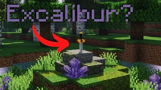 EXCALIBUR! | Minecraft SWORD IN THE STONE Datapack Showcase & Download