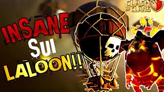 Th12 Sui Lalo Attack Stragety | Th12 Lavaloon Attack Stragety | Clash of Clans 🔥🔥