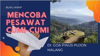 Mencoba Pesawat Cumi-cumi di Goa Pinus Malang | Buku WWP